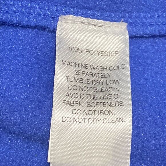 Vineyard Vines Blue and Mint Green Full Zip Fleece Vest Women Size Medium EUC - Picture 9 of 12